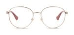 Lunettes de vue Ralph Ronde 0RA6050 Rose pour Femme