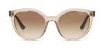 Lunettes de soleil Vogue Papillon 0VO5427S Beige pour Femme