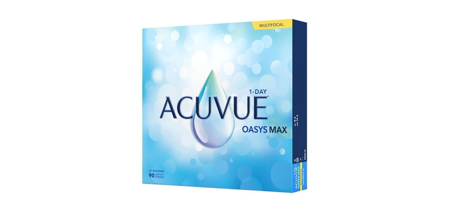 1-Day Acuvue Oasys Max Multifocal - 90er Schachtel - Tageslinsen