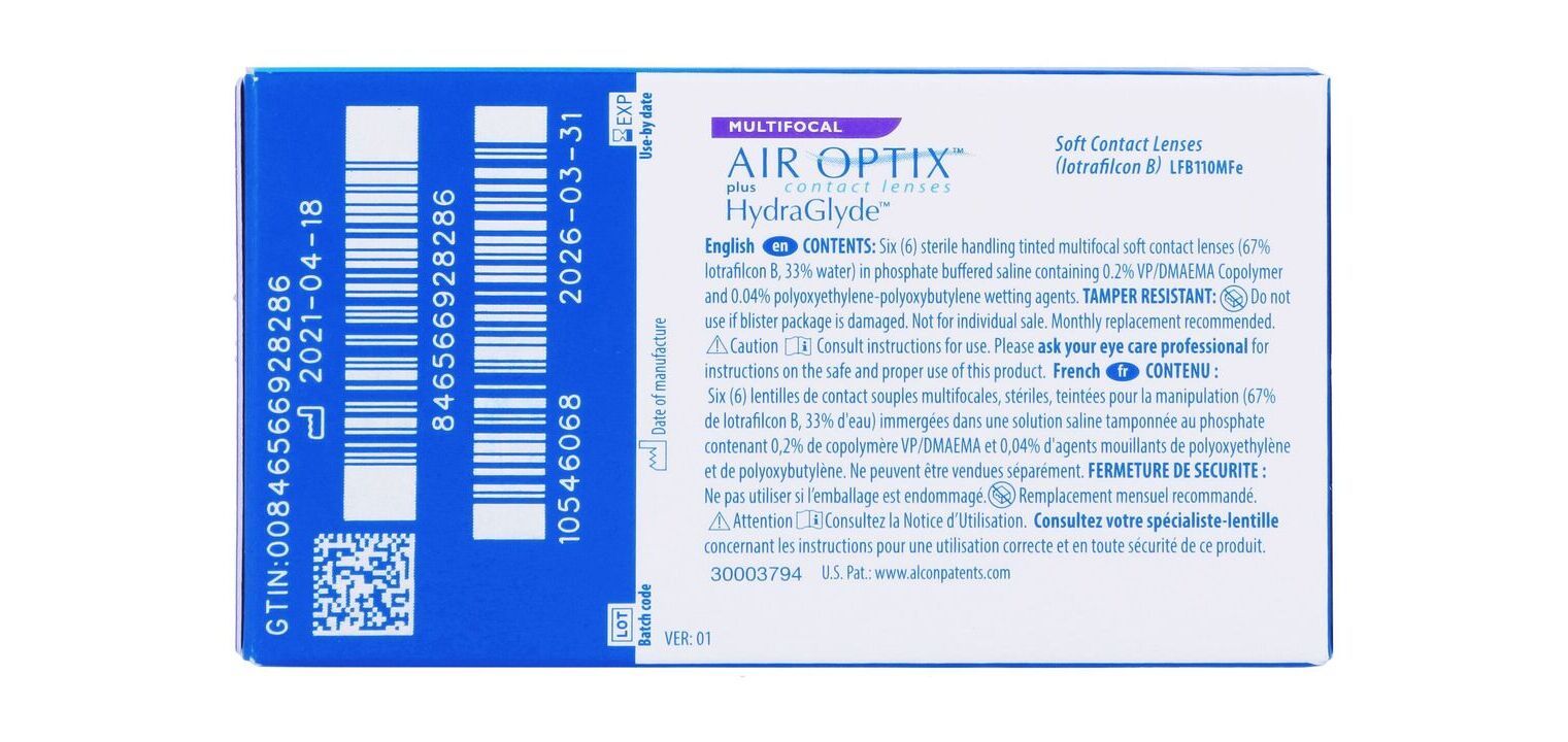 AIR OPTIX HydraGlyde multi Kontaktlinsen Air Optix