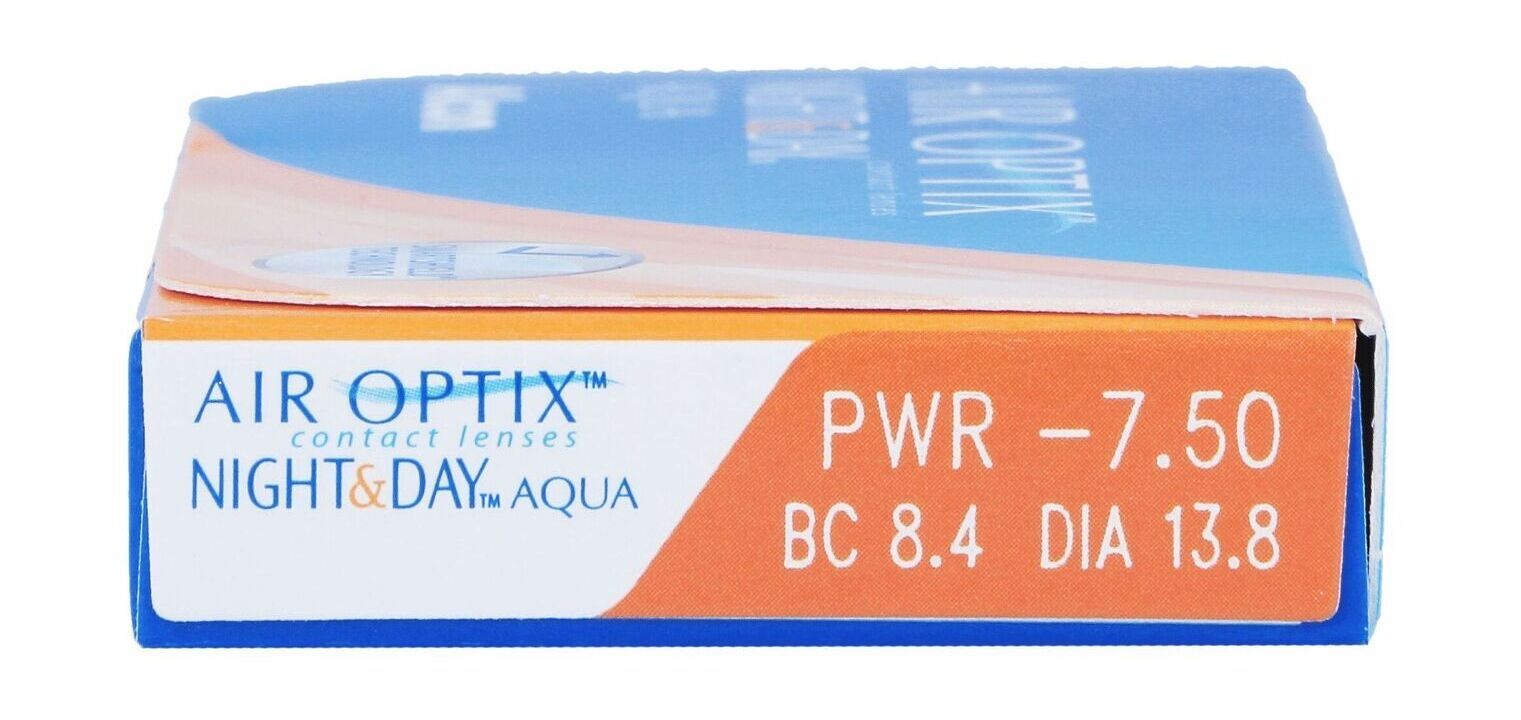 AirOptix Night&Day Aqua - 6er Schachtel - Monatslinsen