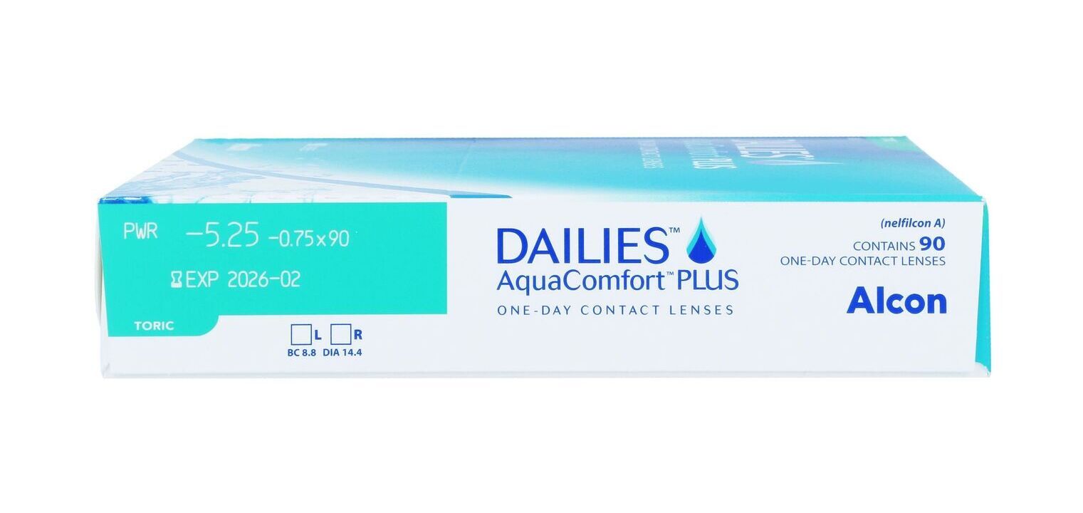 Dailies AquaComfort Plus Toric Kontaktlinsen Dailies McOptic