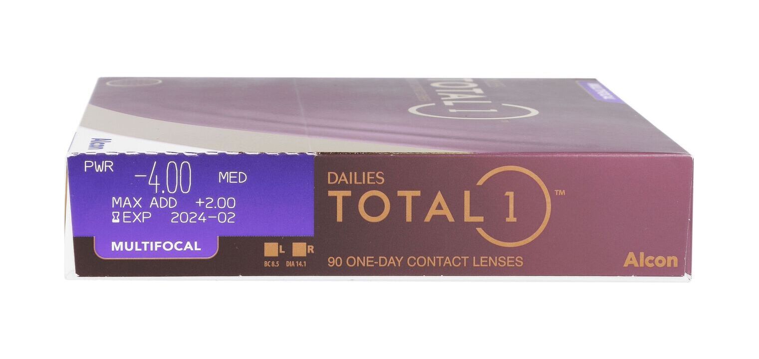 Lentilles de contact Dailies Dailies Total 1 Multifocal McOptic