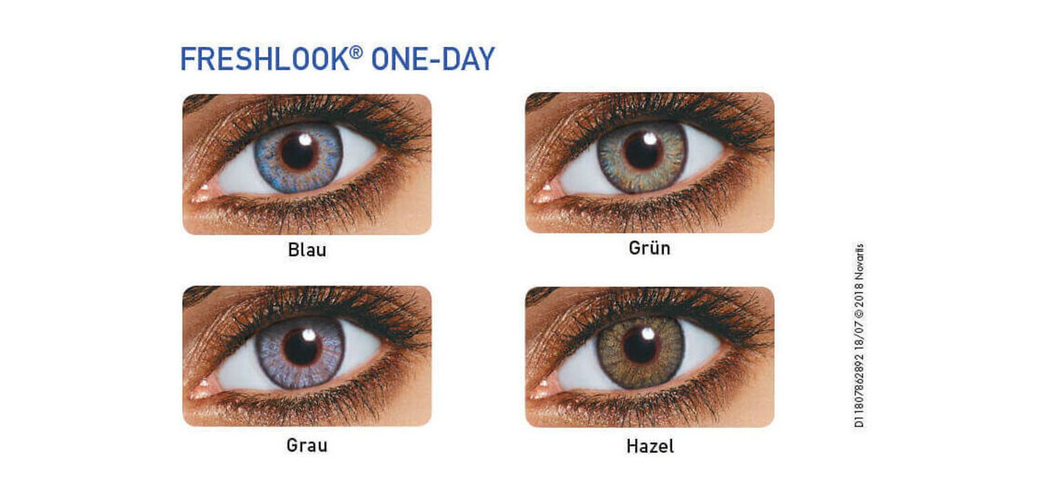 Lentilles de contact Freshlook Freshlook One-Day Color McOptic