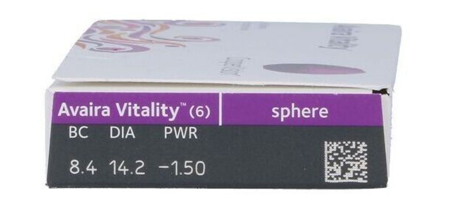 Avaira Vitality - 6er Schachtel - Monatslinsen