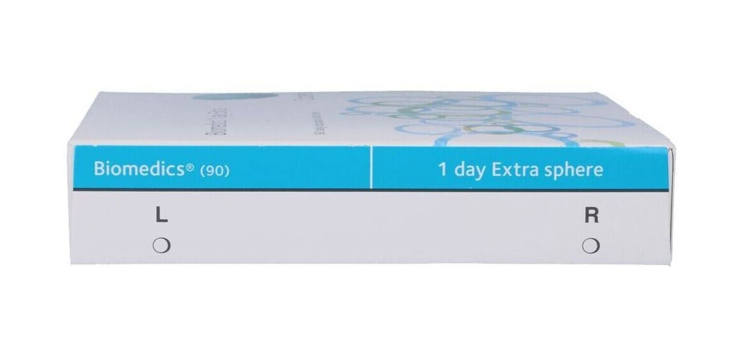 Biomedics 1 Day Extra - 90er Schachtel - Tageslinsen