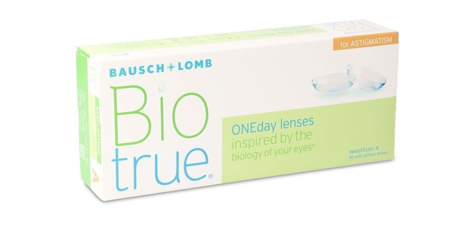 Biotrue ONEday Astigmatism - 30er Schachtel - Tageslinsen