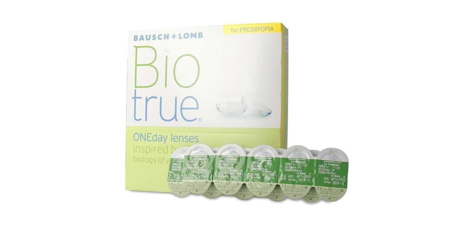 Biotrue 1-Day Presbiopia - 90er Schachtel - Tageslinsen