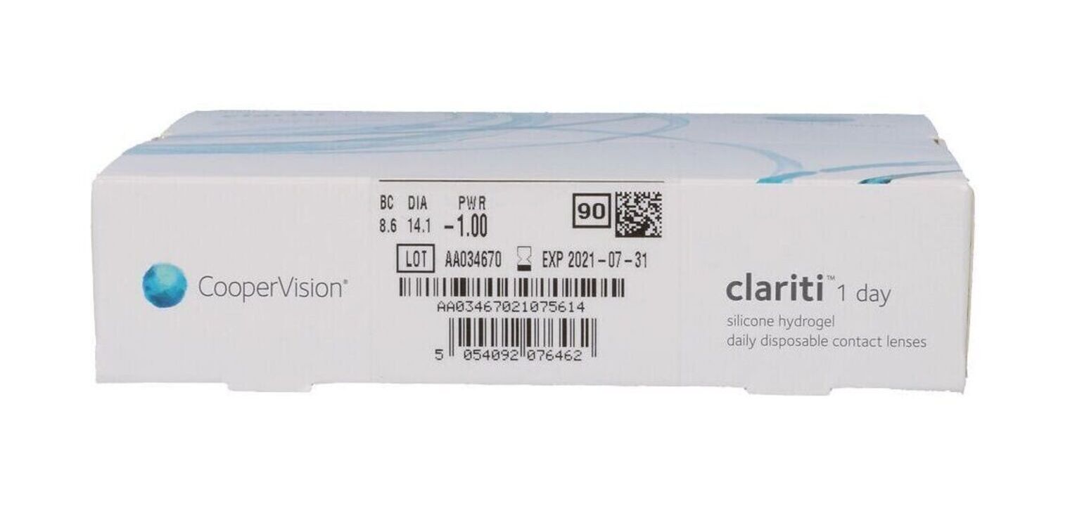 Clariti 1 Day - 90er Schachtel - Tageslinsen