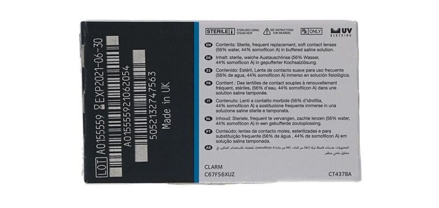 Clariti Multifocal - 6er Schachtel - Monatslinsen