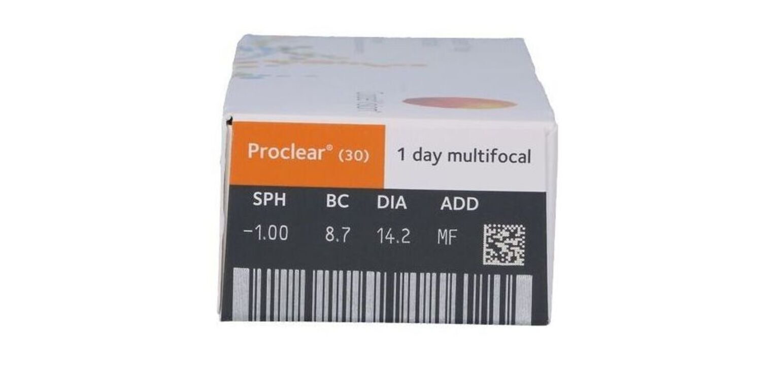 Proclear 1 Day Multifocal Kontaktlinsen Proclear McOptic