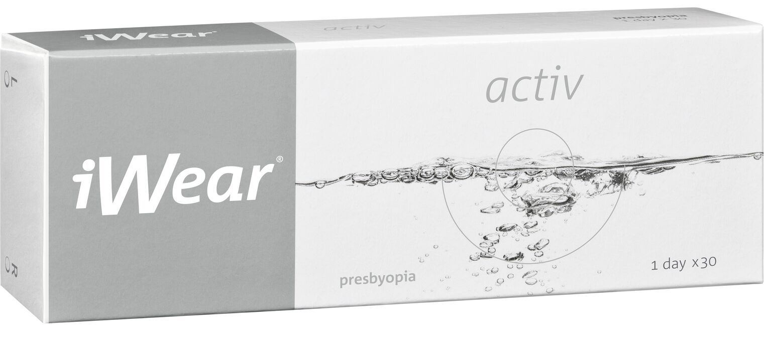 Lentilles de contact iWear IWear Activ Presbyopia McOptic