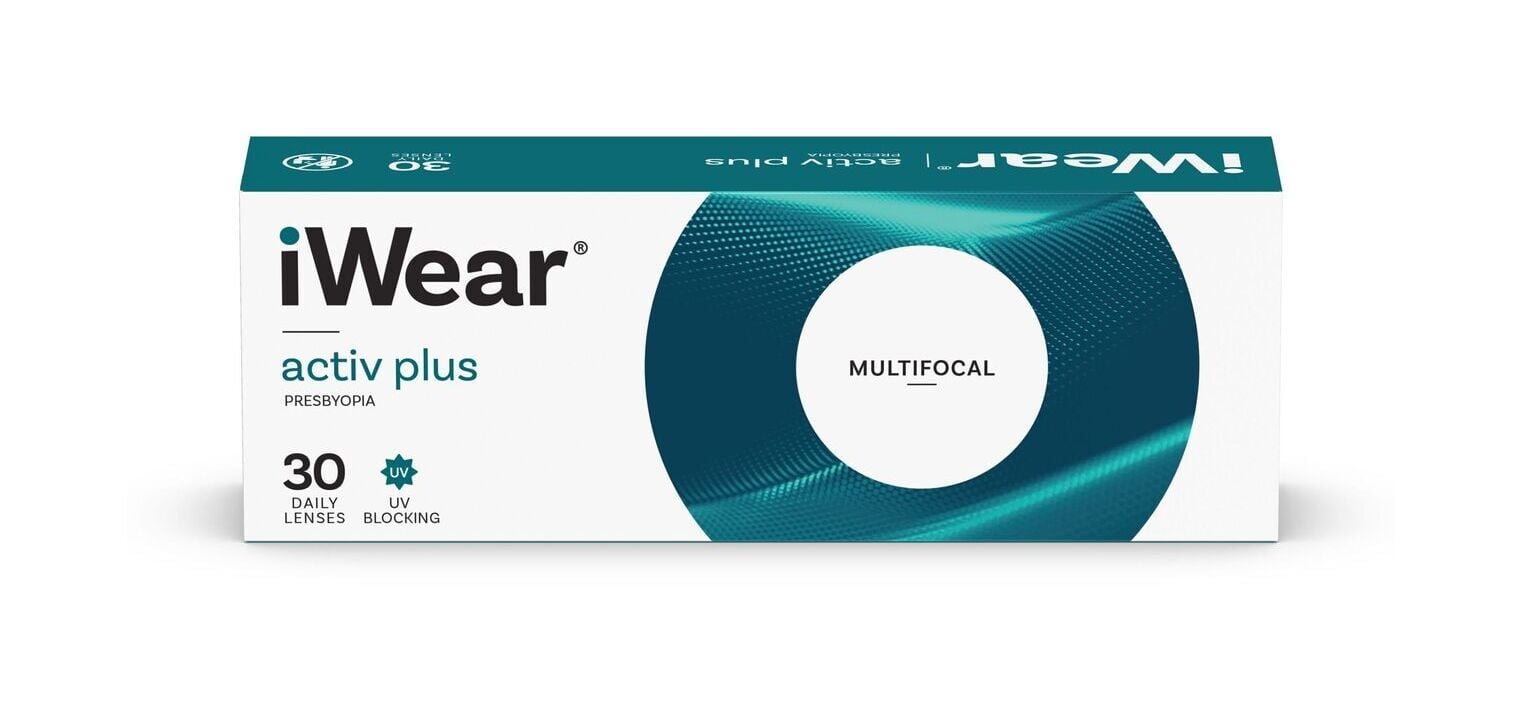 iWear Activ Plus Prespyopia - 30er Schachtel - Tageslinsen
