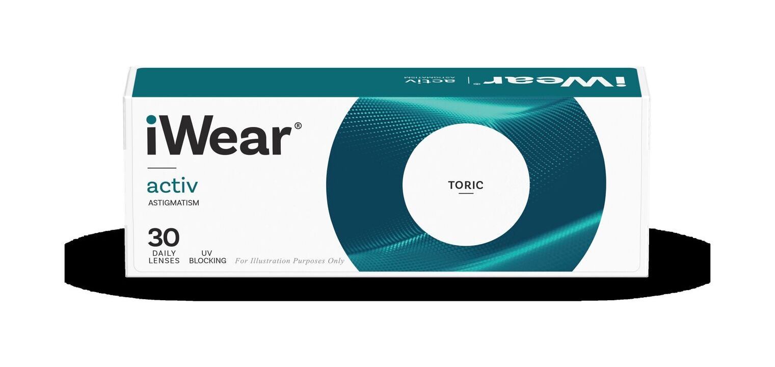 iWear Activ Astigmatism - 30er Schachtel - Tageslinsen