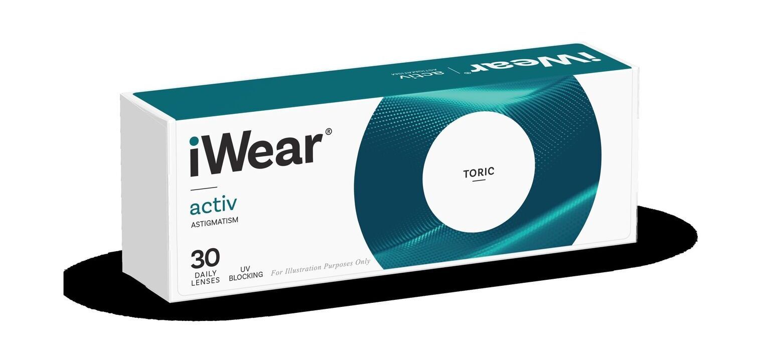 iWear Activ Astigmatism - 30er Schachtel - Tageslinsen