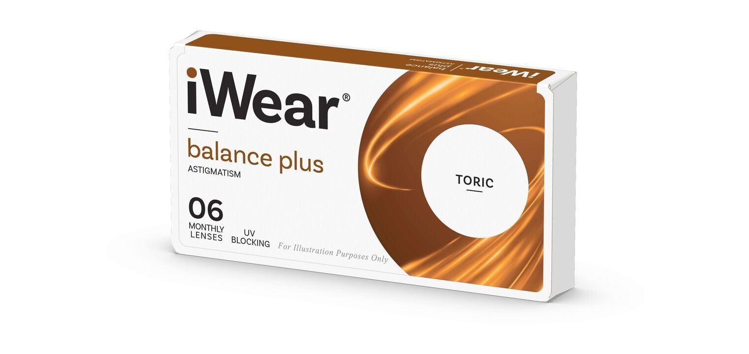 iWear Balance plus Astigmatism - scatola da 6 - Lenti a contatto Mensile