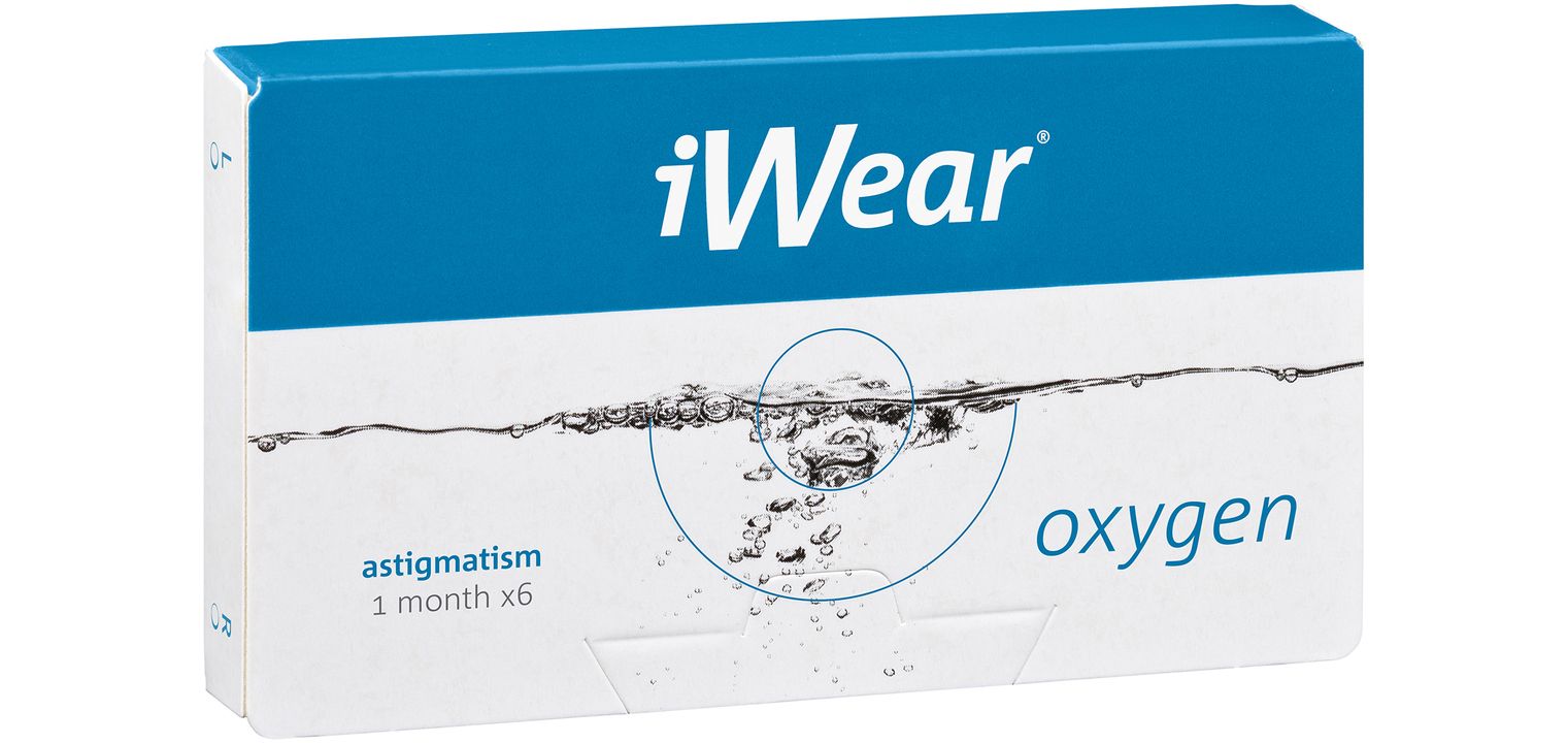 Lentilles de contact iWear iWear Oxygen Astigmatism