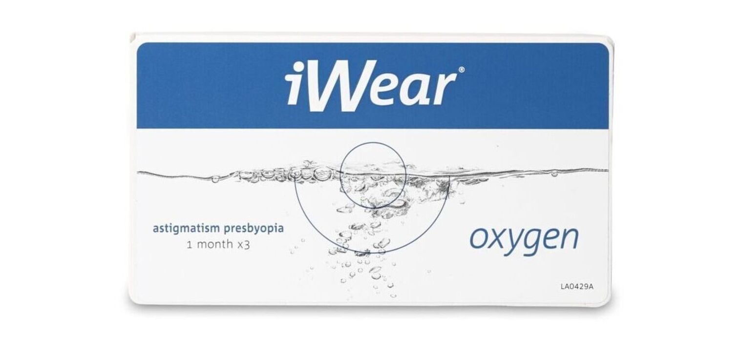 Lentilles de contact iWear iWear Oxygen Astigmatism Presbyopia D