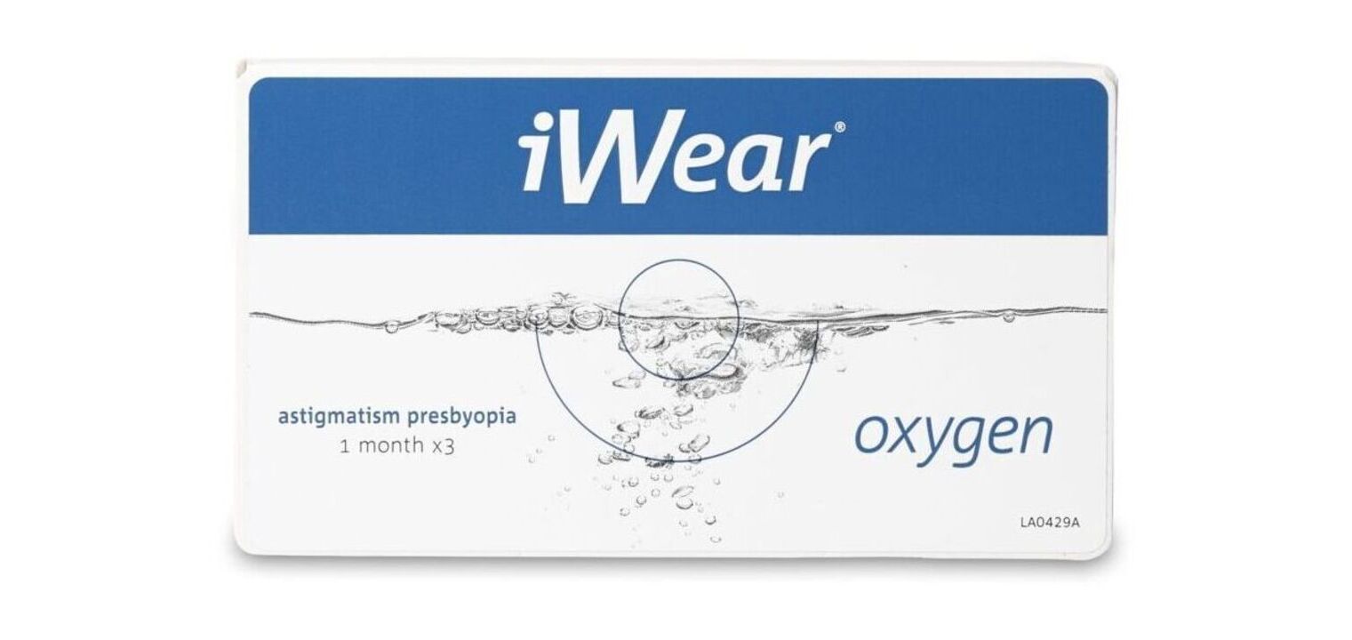 Lenti a contatto iWear iWear Oxygen Astigmatism Presbyopia N