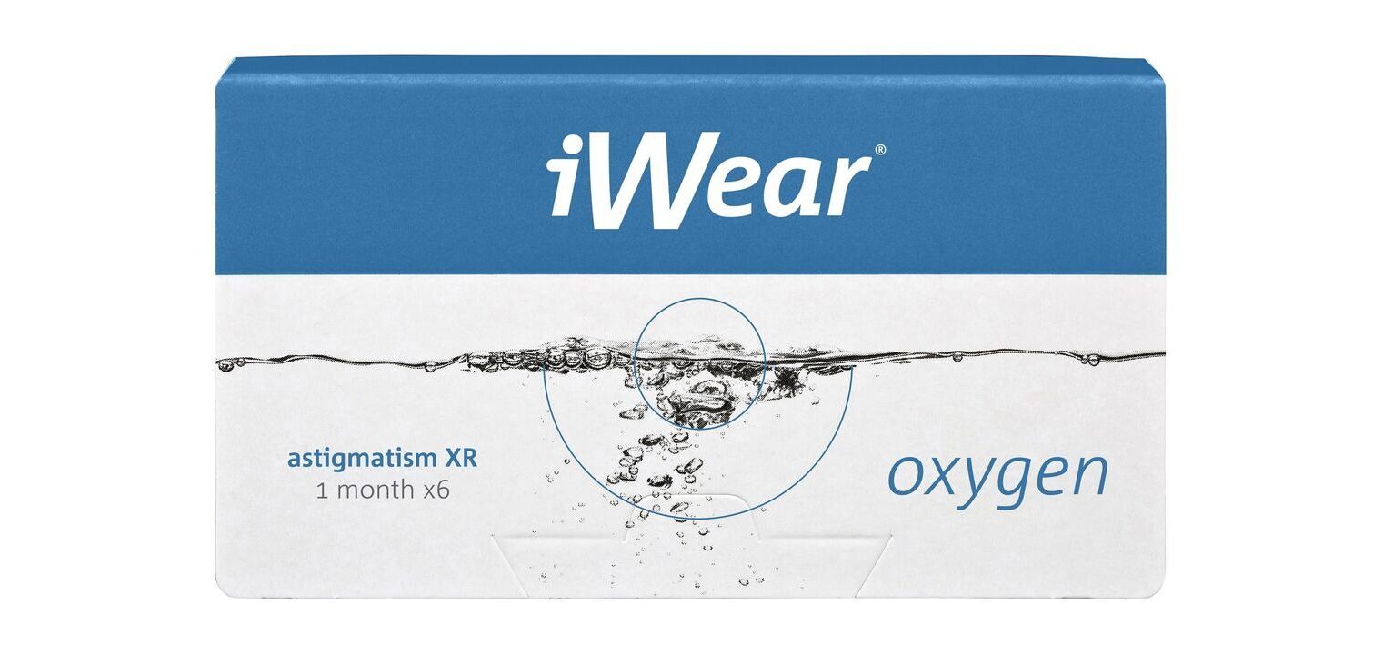 Lentilles de contact iWear iWear Oxygen Astigmatism XR McOptic