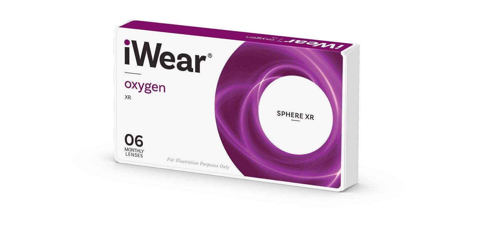 iWear Oxygen XR - 6er Schachtel - Monatslinsen
