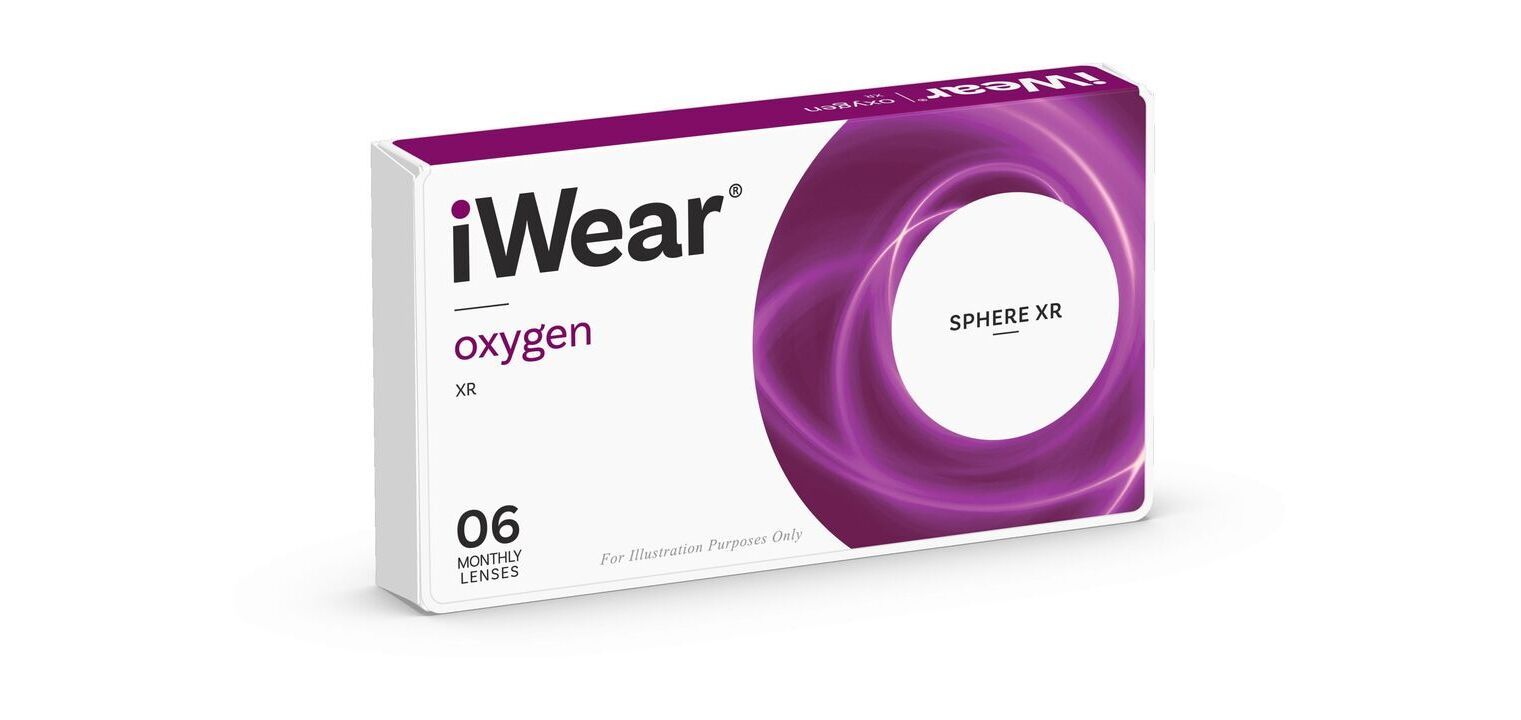 iWear Oxygen XR - 6er Schachtel - Monatslinsen