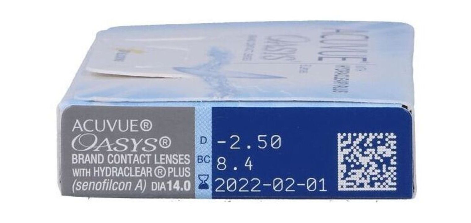 Lentilles de contact Acuvue Acuvue Oasys With Hydraclear Plus
