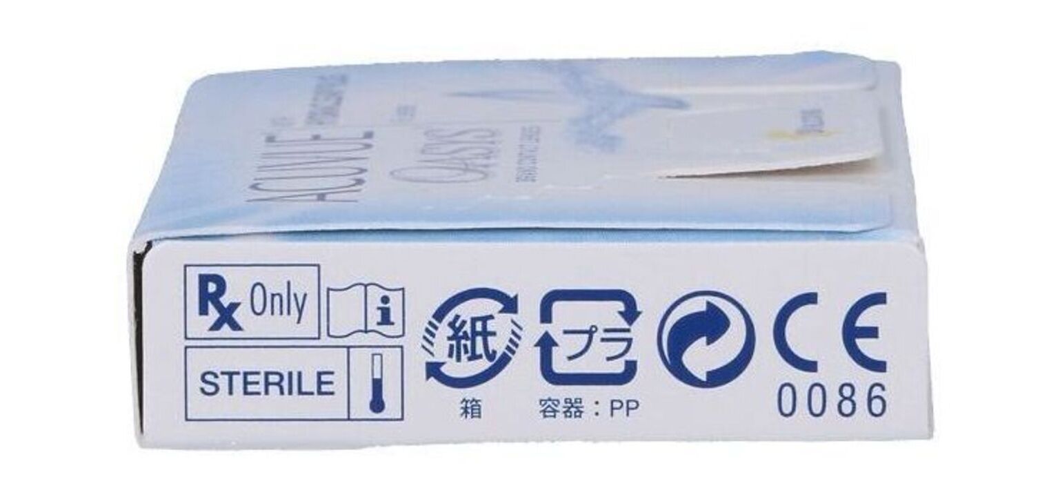Acuvue Oasys With Hydraclear Plus - 6er Schachtel - 2 -Wochenlinsen