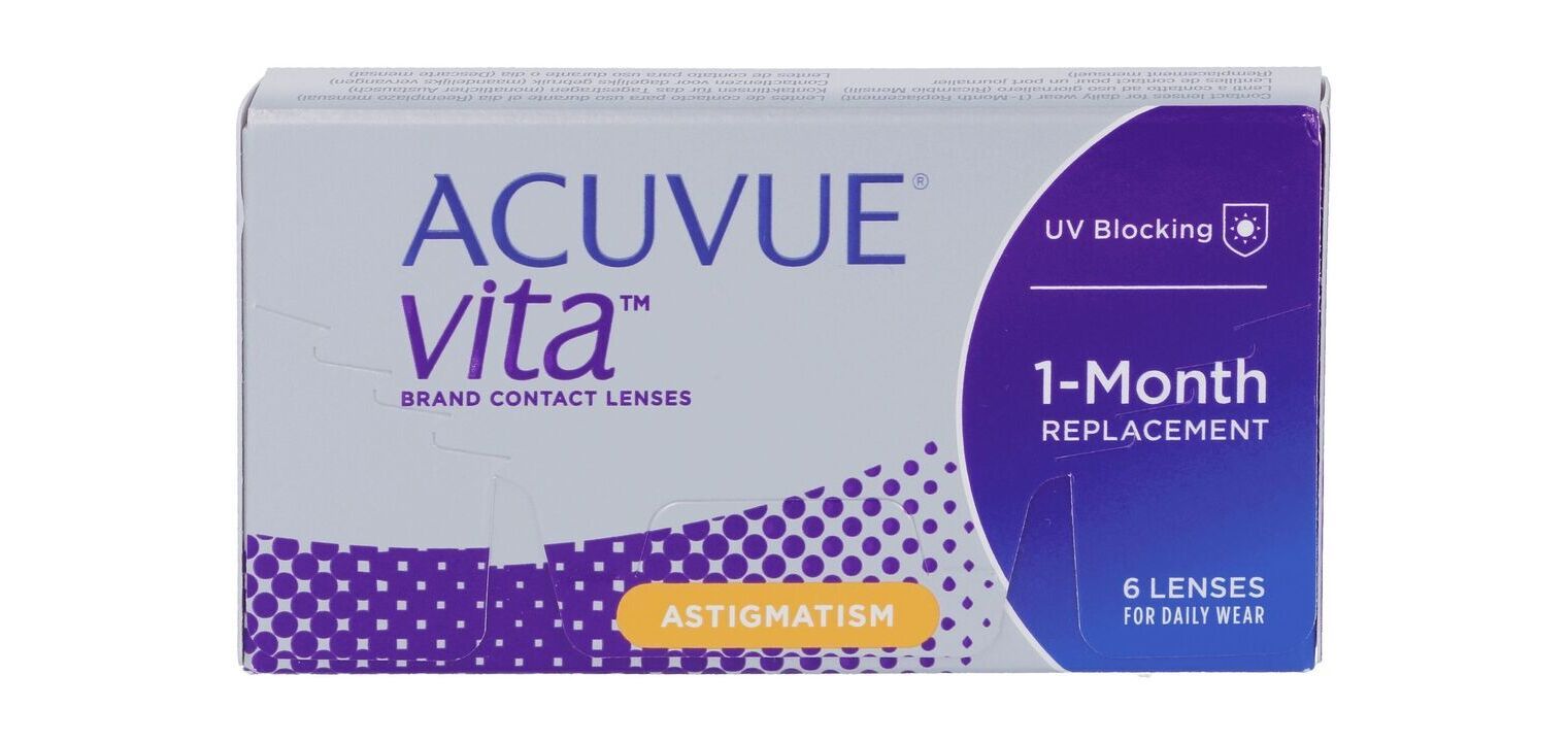 Lentilles de contact Acuvue Acuvue Vita for Astigmatism McOptic