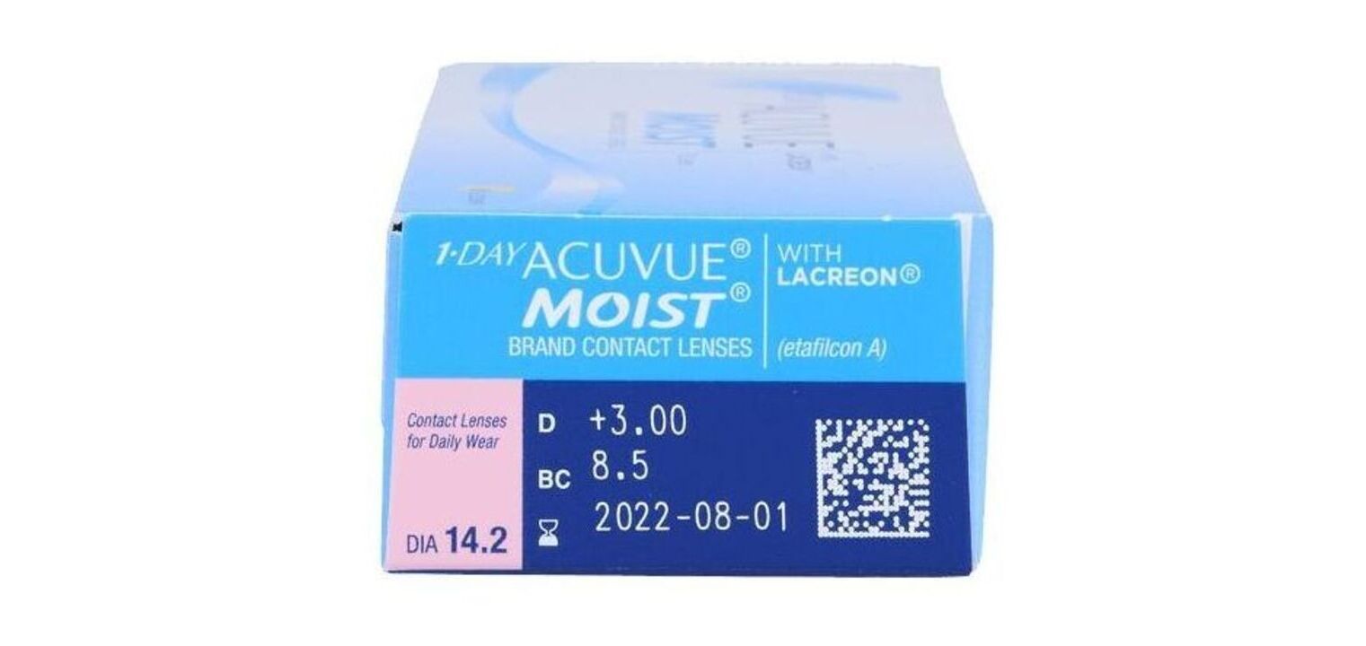 1Day Acuvue Moist - scatola da 30 - Lenti a contatto Quotidiano