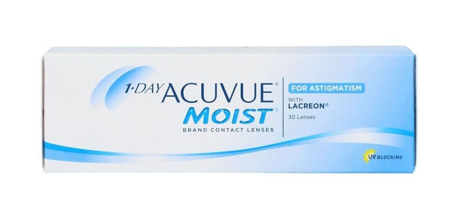 Lentilles de contact Acuvue 1Day Acuvue Moist For Astigmatism McOptic