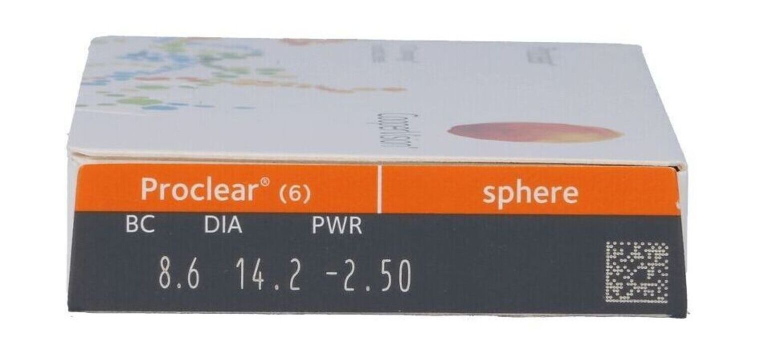 Proclear - scatola da 6 - Lenti a contatto Mensile