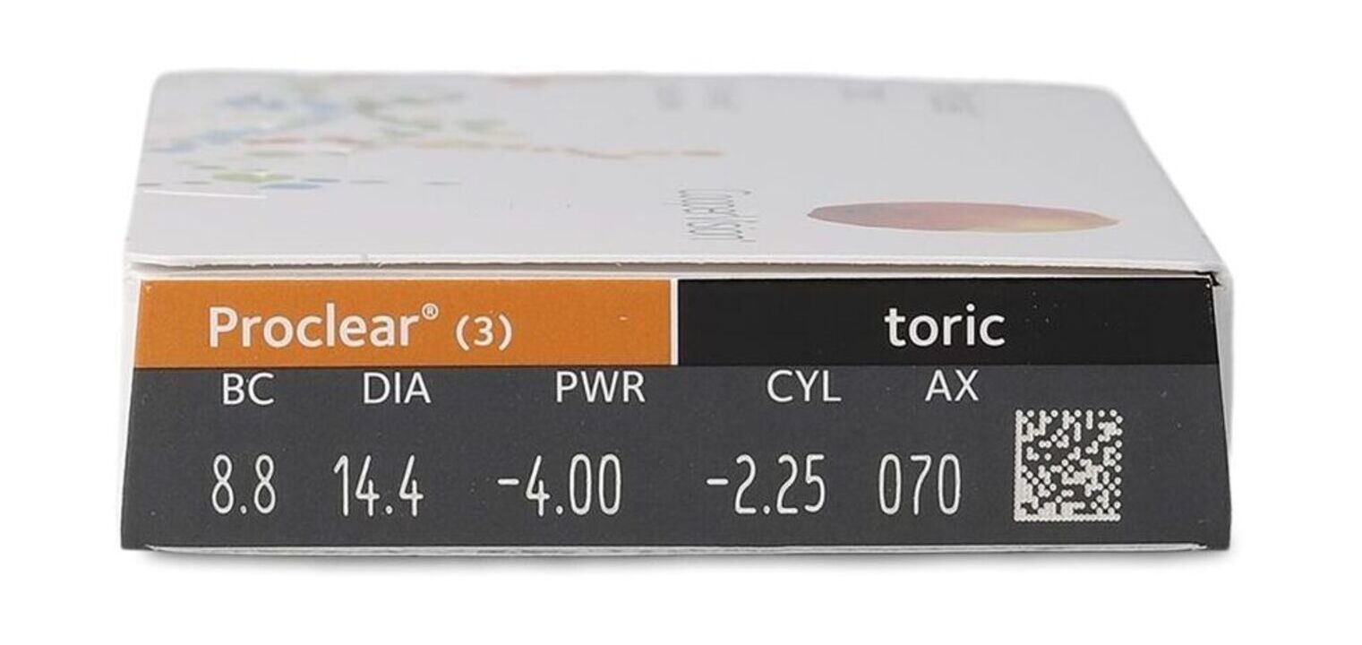 Proclear toric - 3er Schachtel - Monatslinsen