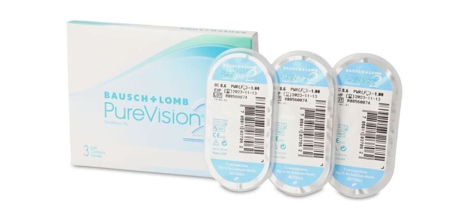 PureVision2 - scatola da 3 - Lenti a contatto Mensile