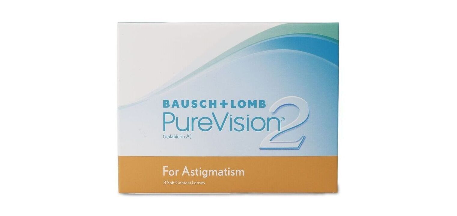 PureVision2 For Astigmatism - 3er Schachtel - Monatslinsen