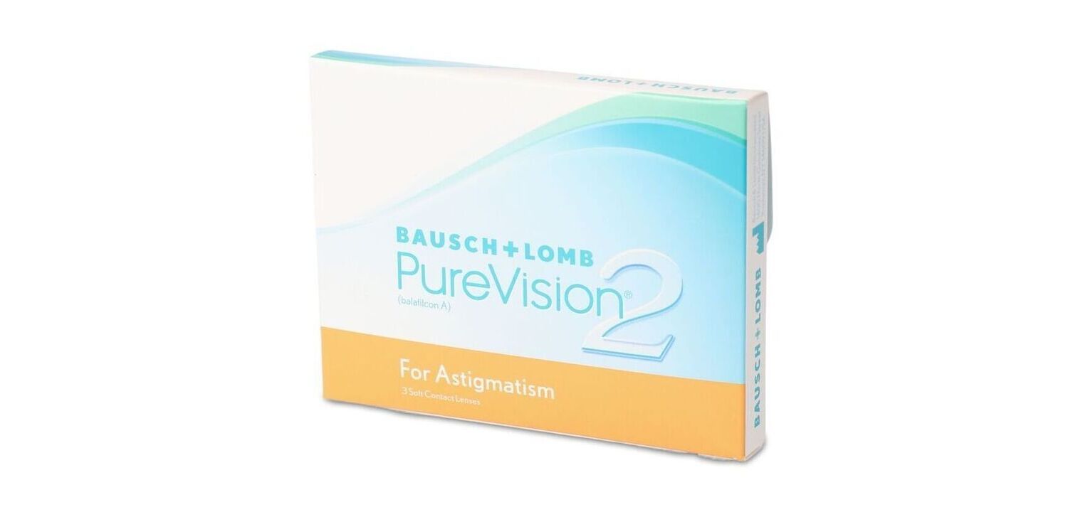 PureVision2 For Astigmatism - 3er Schachtel - Monatslinsen