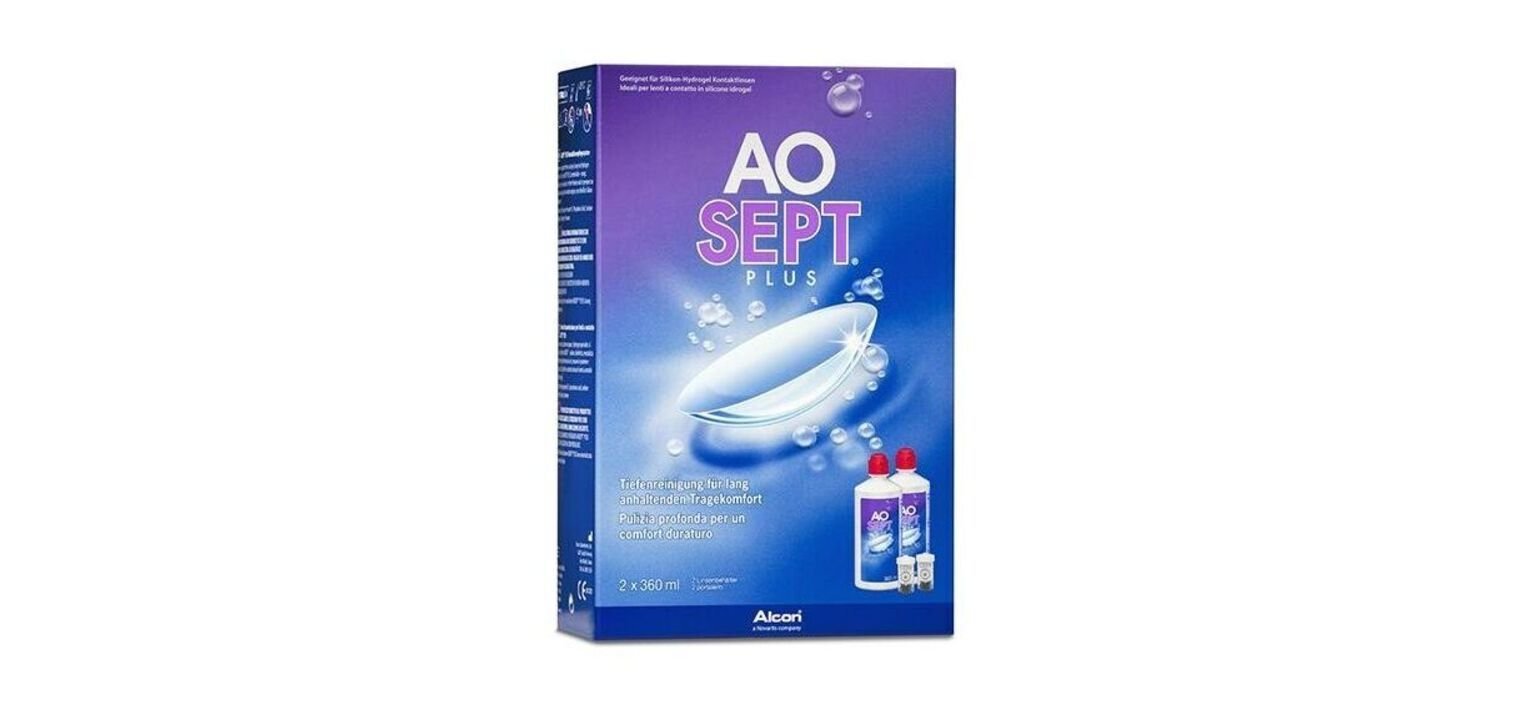 Pflegemittel Aosept 2x360 ml