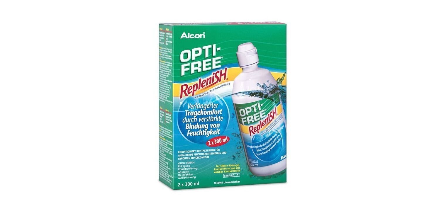 Opti-Free Replenish 2x300 ml Pflegemittel Weichlinsen