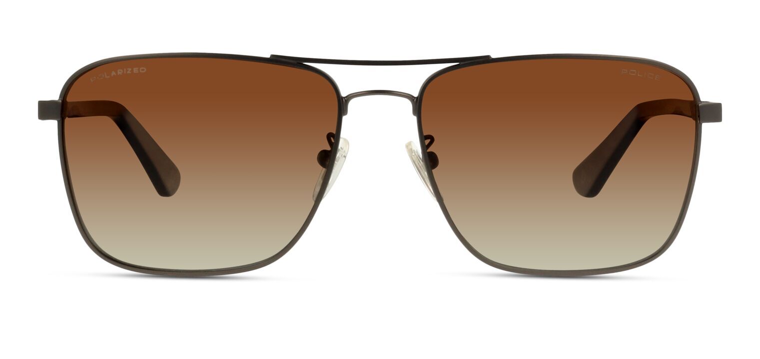 Lunettes de soleil Homme Police SPL772 Pilot Gris McOptic