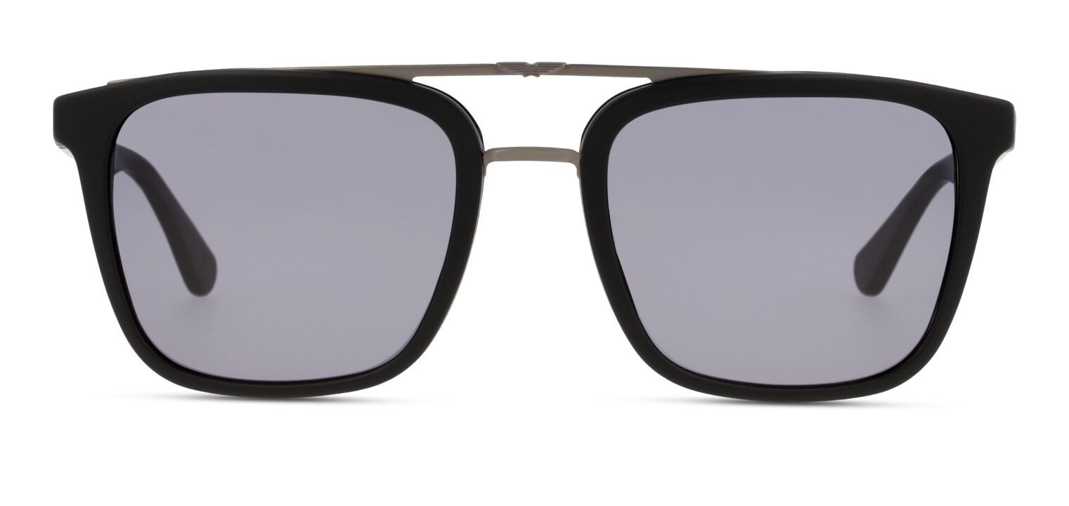 Police Sonnenbrillen Herr SPLB41 Clubmaster Schwarz McOptic