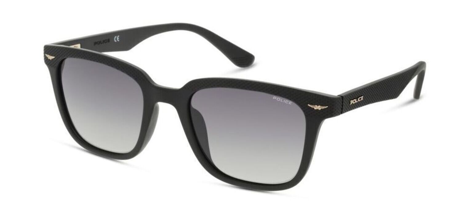 Police Sonnenbrillen Herr SPLE01 Wayfarer Schwarz McOptic
