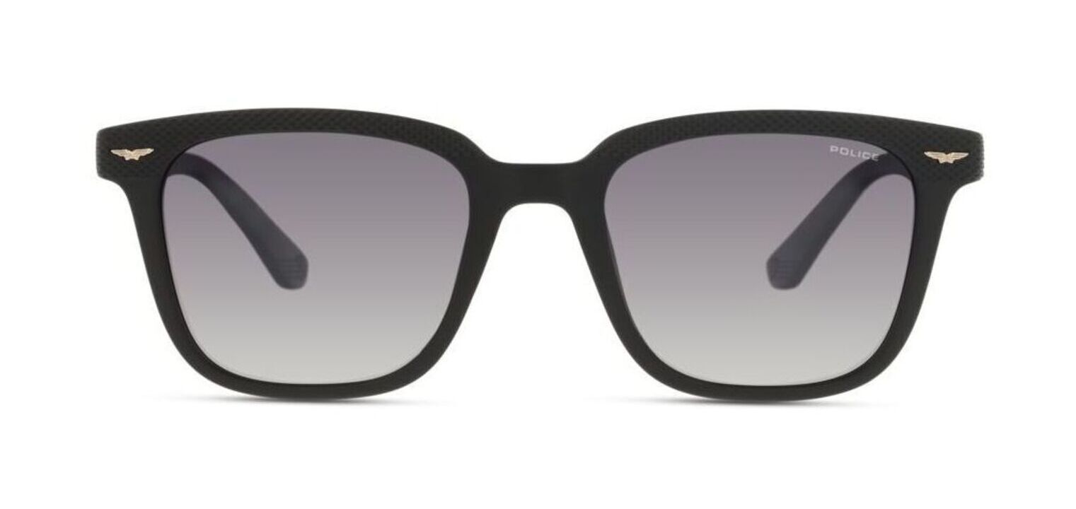Police Sonnenbrillen Herr SPLE01 Wayfarer Schwarz McOptic