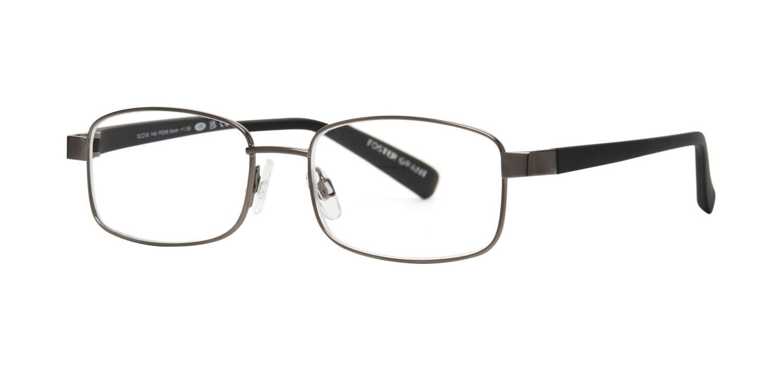Lesebrille Foster Grant Rechteckig Madden Mattschwarz
