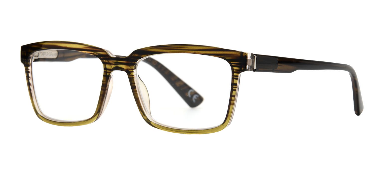 Lunettes pour écran anti lumière bleu Foster Grant Rectangle Talan Vert