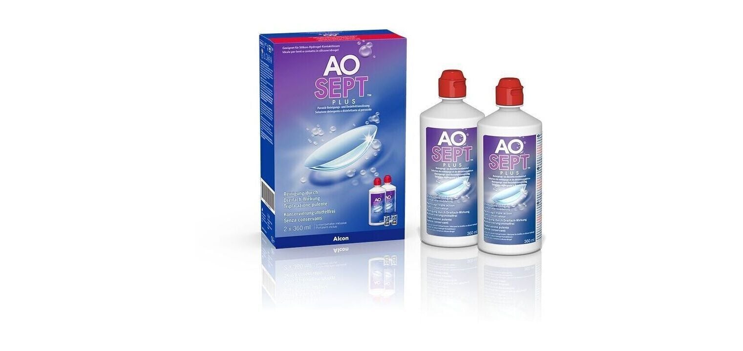 Aosept Plus 2x360 ml Prodotti per la cura delle lenti morbide