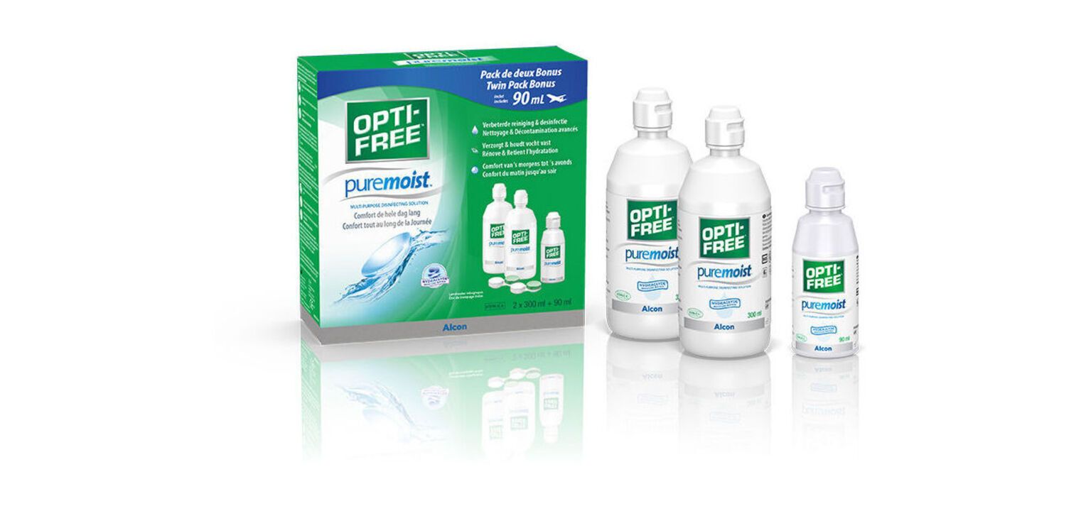 Produits d'entretien Opti-Free 2x300ml + 90ml