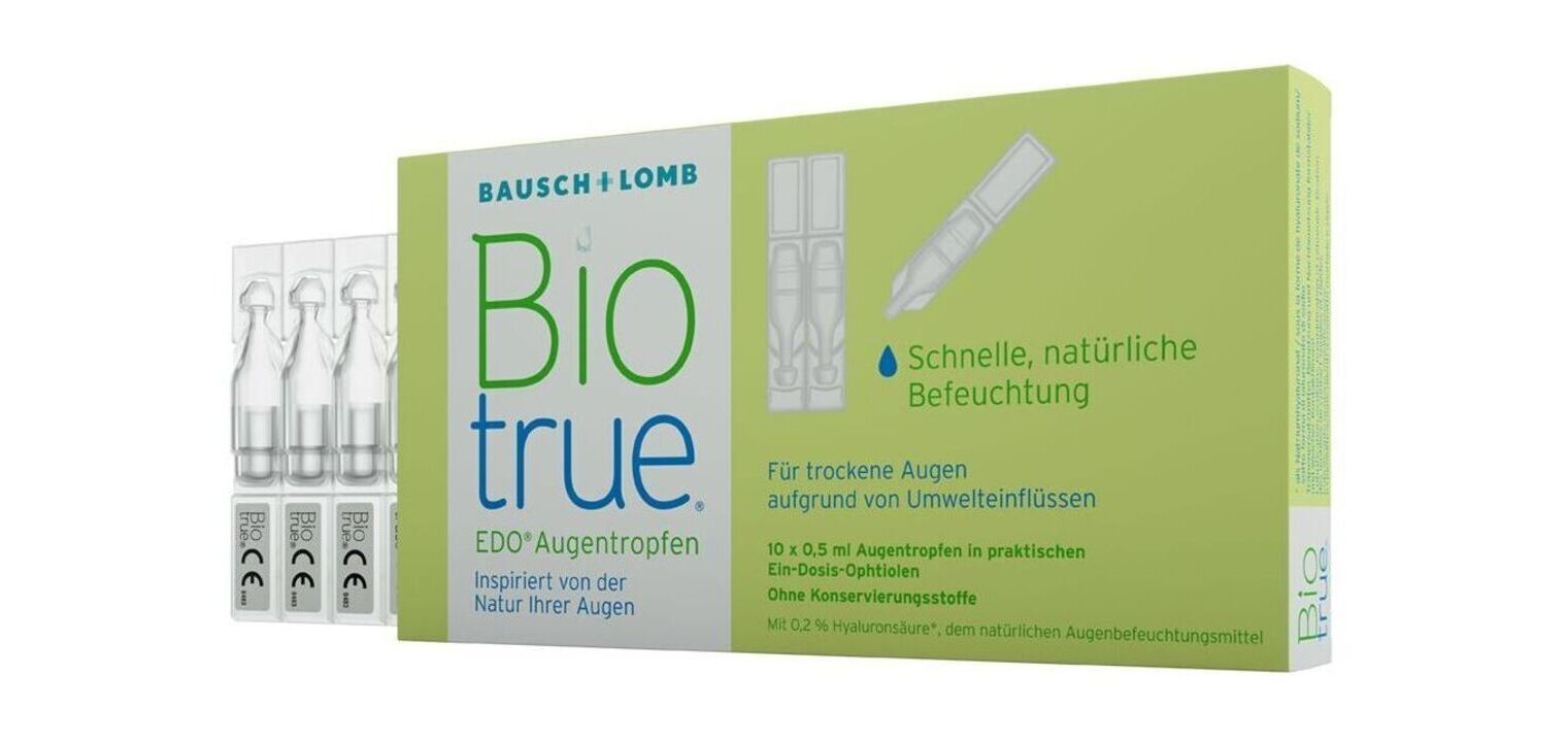 Pflegemittel Biotrue 10x0.5 ml