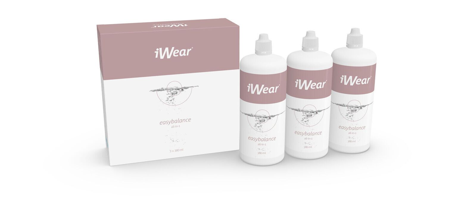 iWear Easybalance 3x380 ml Pflegemittel Weichlinsen