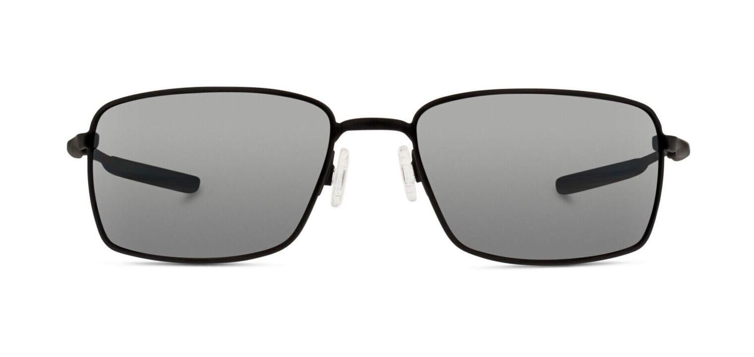 Lunettes de soleil Homme Oakley OO4075 Rectangle Noir mat