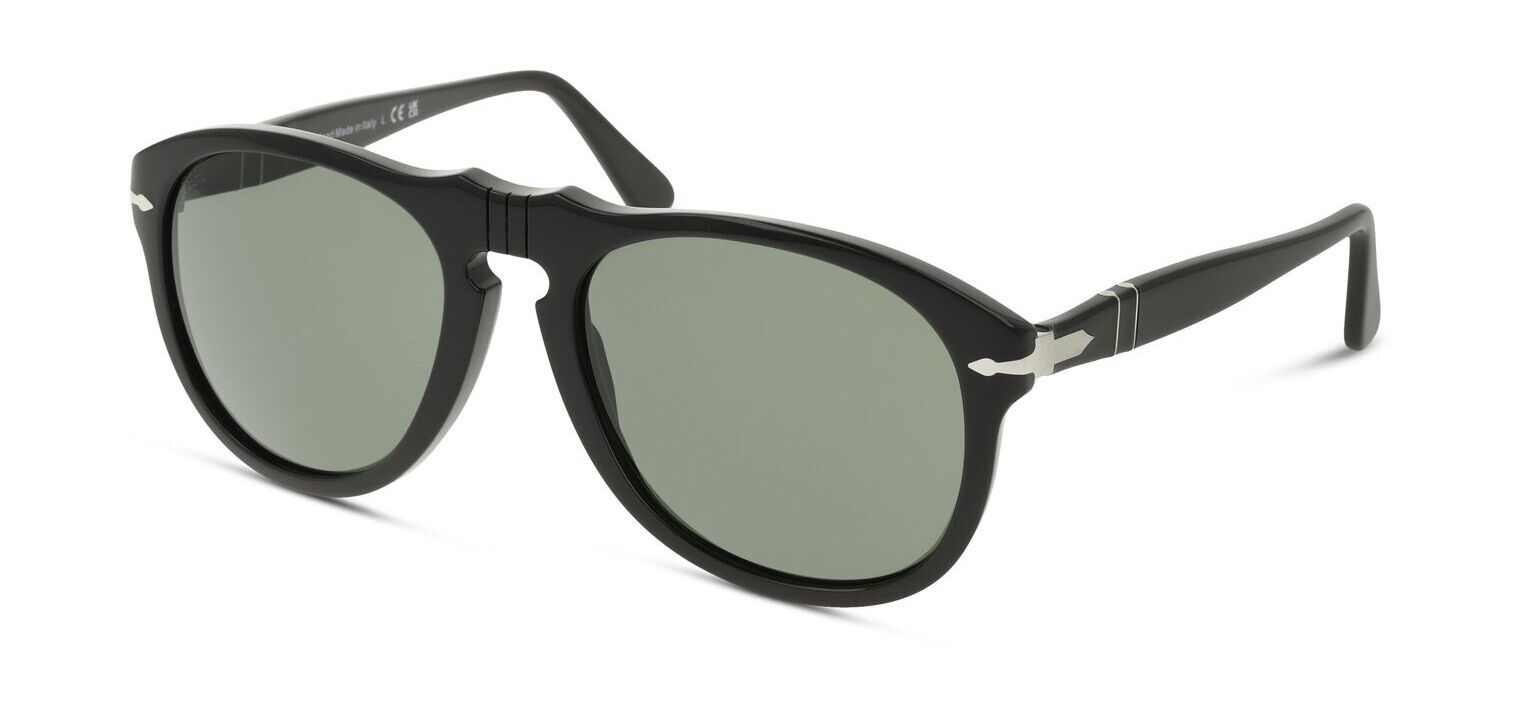 Lunettes de soleil Persol Aviator 0PO0649 Noir pour Homme